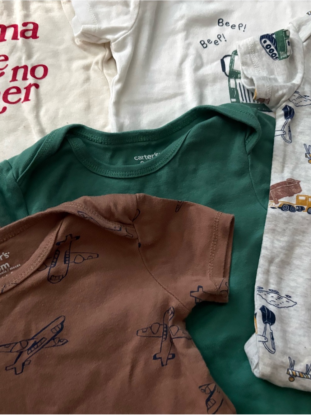 Baby Boy Bodysuit Bundle of 5 - Picture 2 of 6